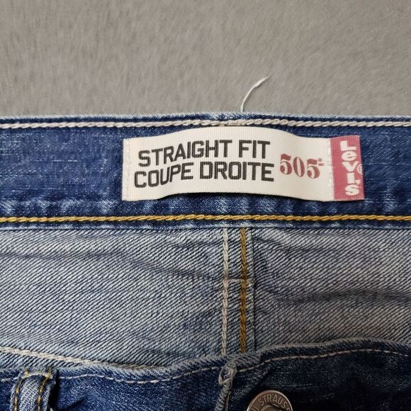 Vintage 505 Levi’s Straight Leg Jeans 100% cotton. SIZE 36 - Picture 3 of 14